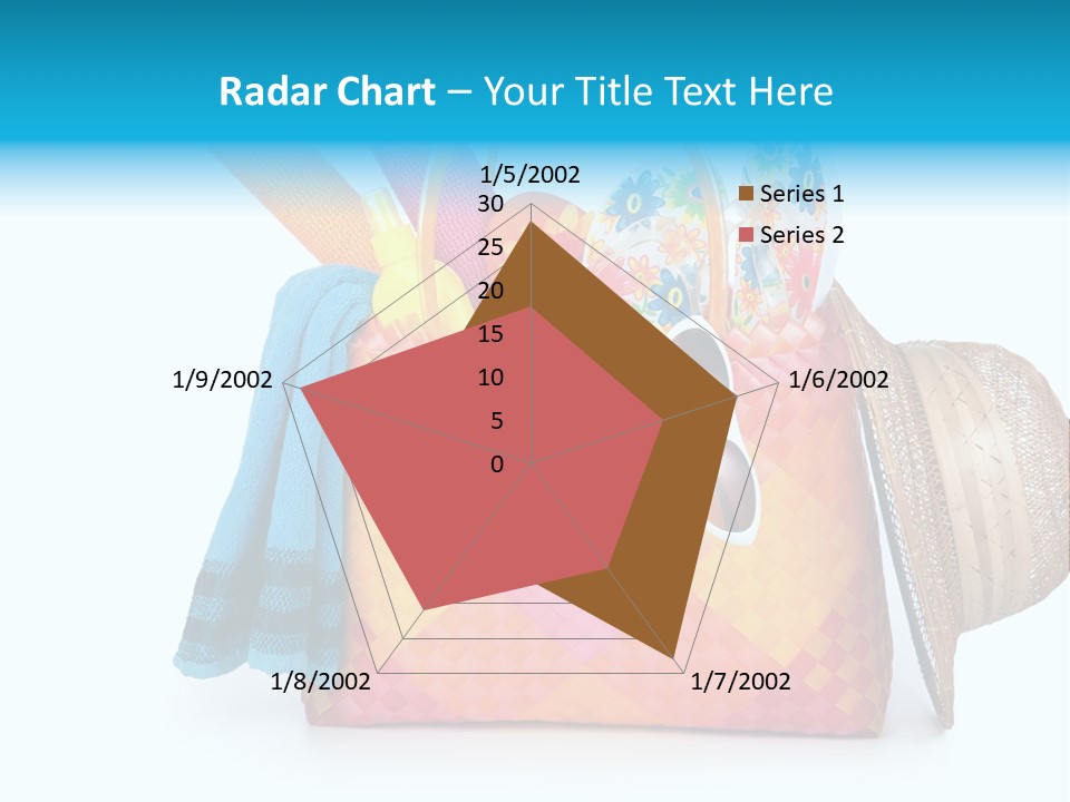 Tropical Summer Pool PowerPoint Template