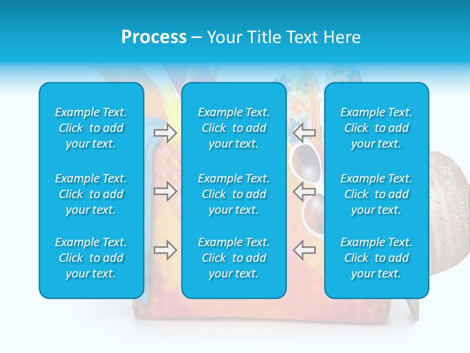 Tropical Summer Pool PowerPoint Template