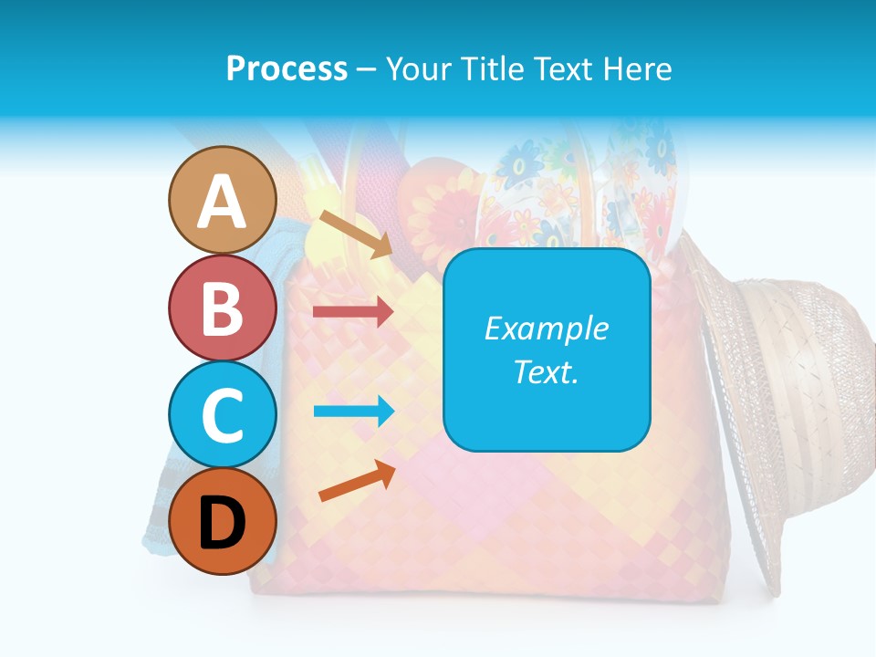 Tropical Summer Pool PowerPoint Template