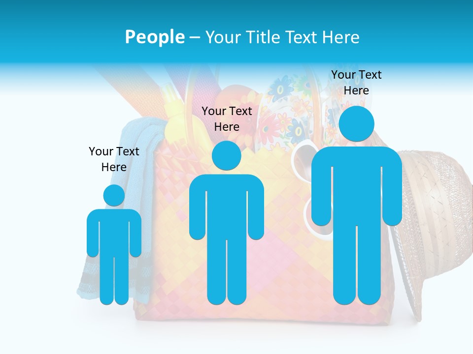 Tropical Summer Pool PowerPoint Template