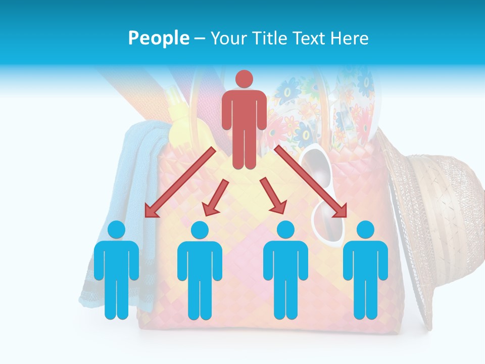 Tropical Summer Pool PowerPoint Template