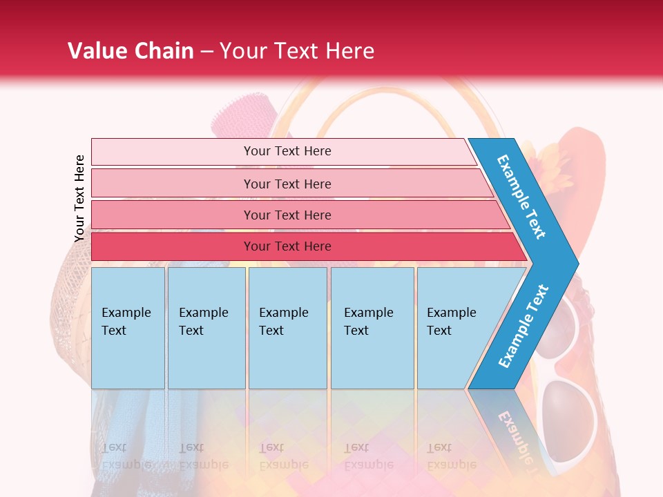 Hat Pool Tourism PowerPoint Template