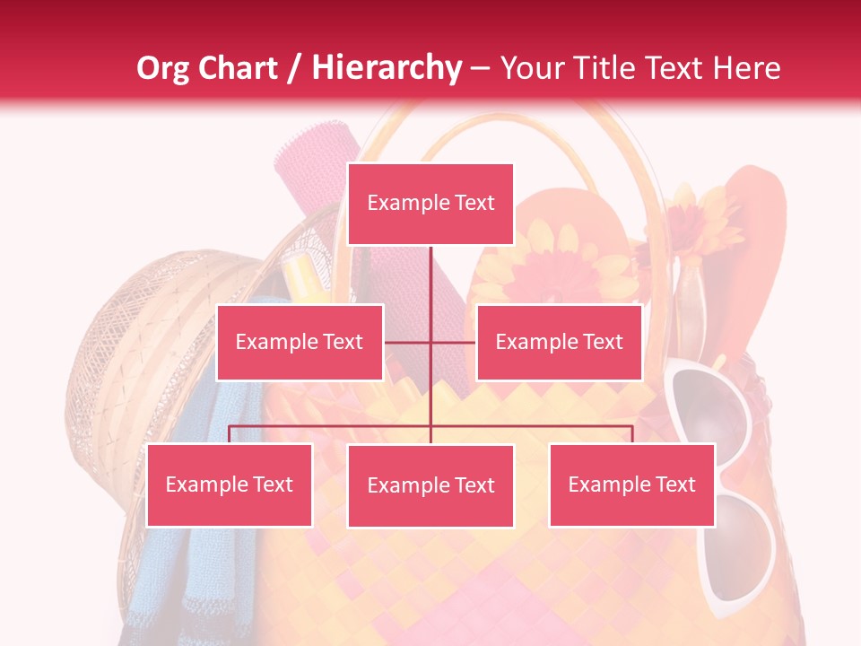 Hat Pool Tourism PowerPoint Template