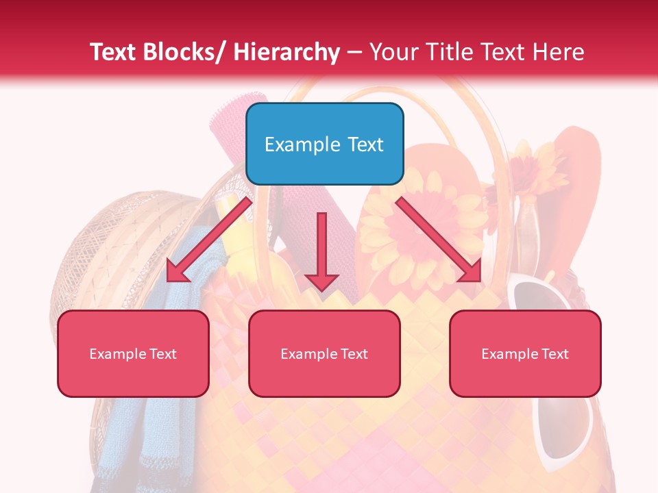 Hat Pool Tourism PowerPoint Template