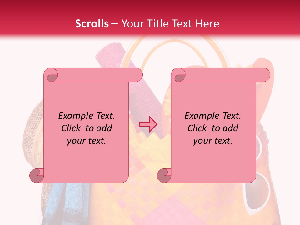 Hat Pool Tourism PowerPoint Template