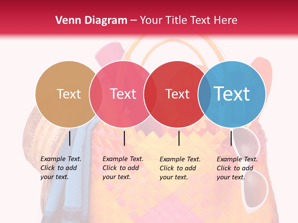 Hat Pool Tourism PowerPoint Template