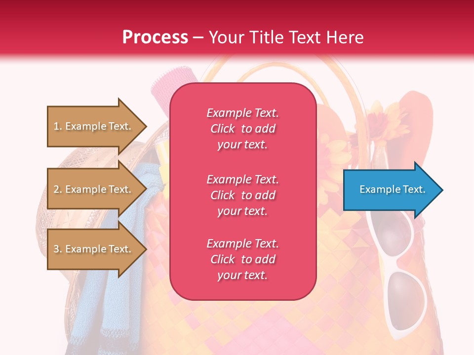 Hat Pool Tourism PowerPoint Template