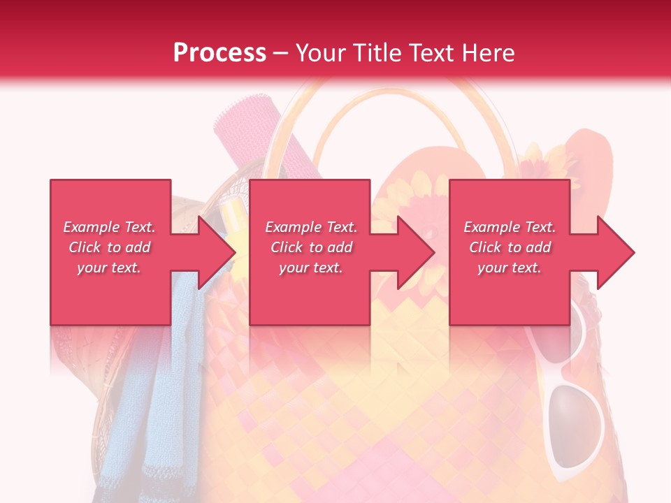 Hat Pool Tourism PowerPoint Template