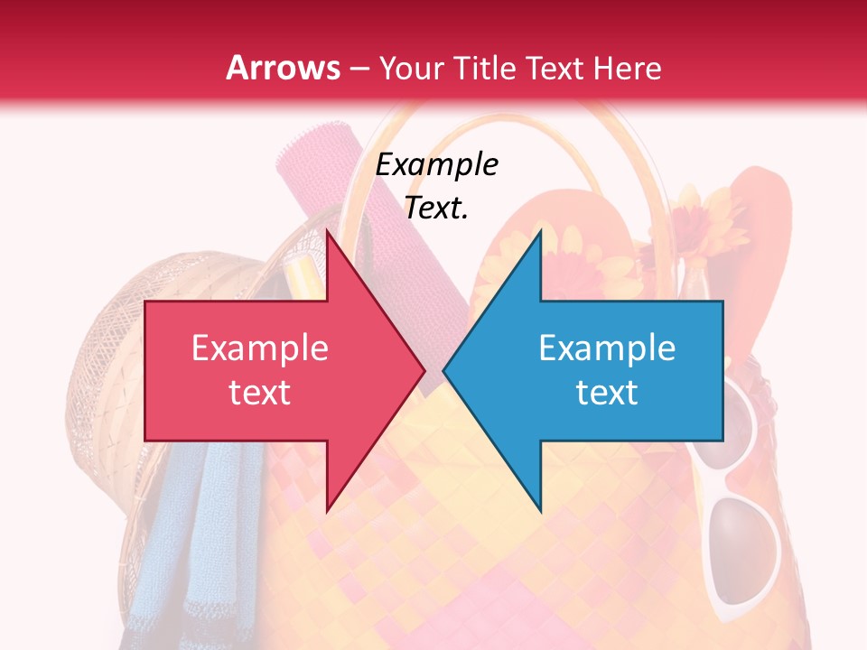 Hat Pool Tourism PowerPoint Template