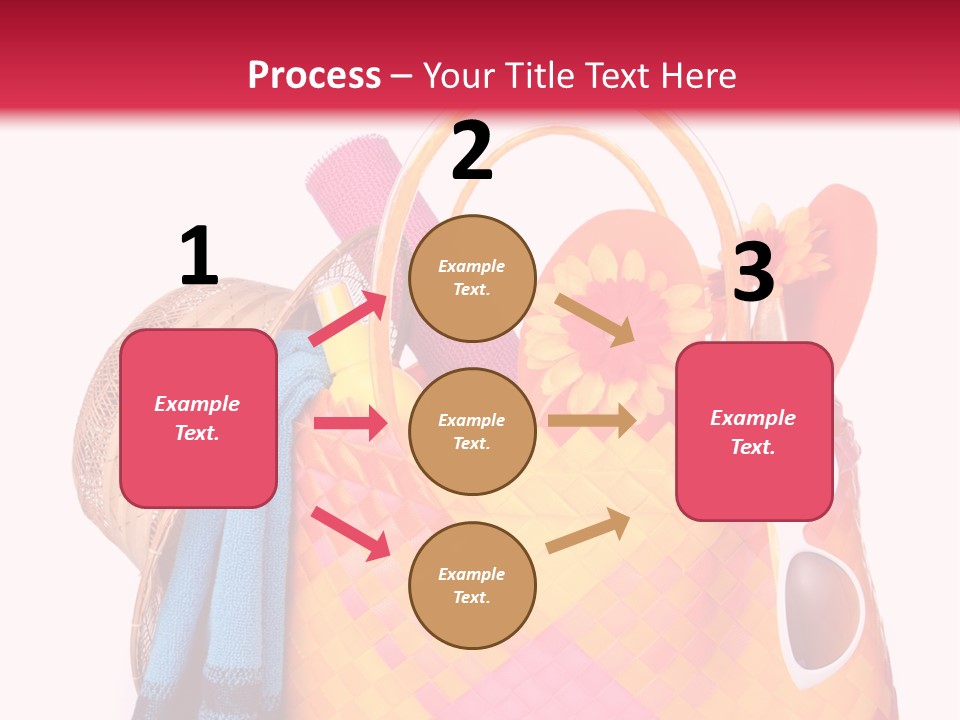 Hat Pool Tourism PowerPoint Template