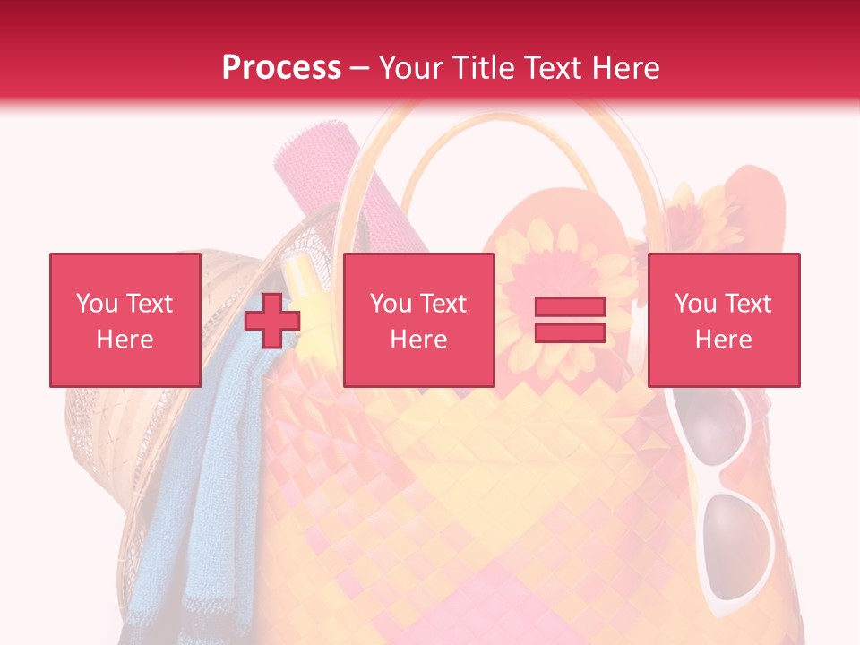 Hat Pool Tourism PowerPoint Template