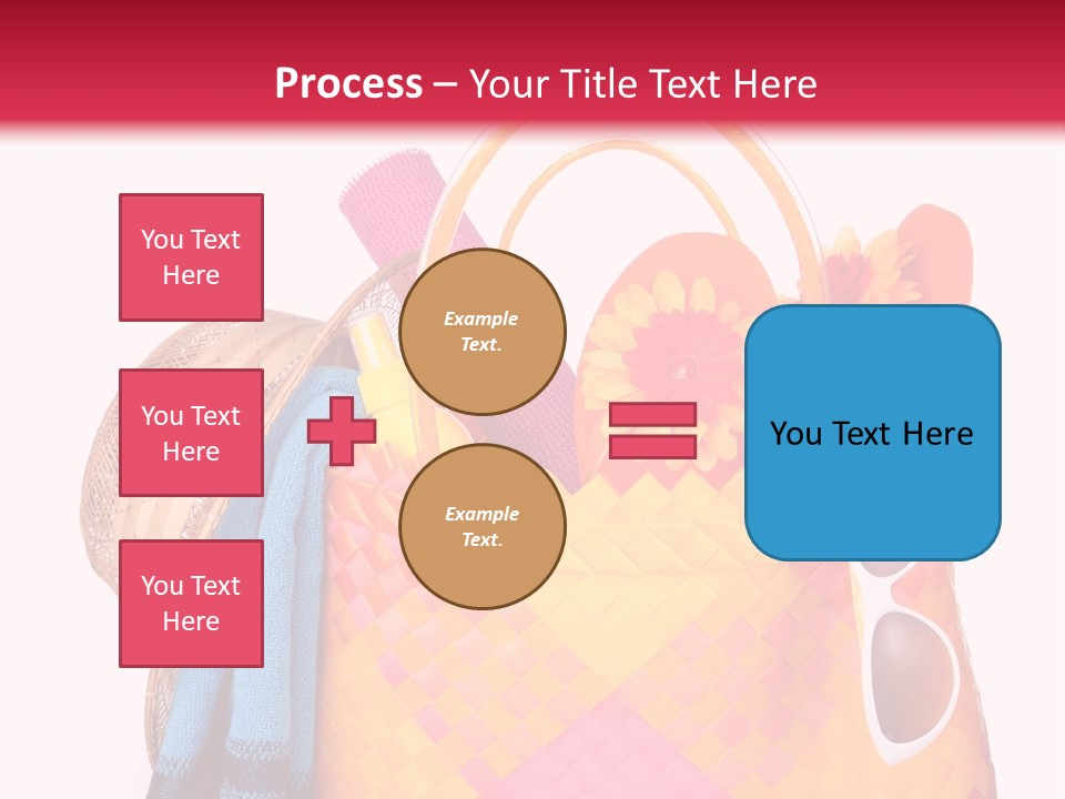 Hat Pool Tourism PowerPoint Template