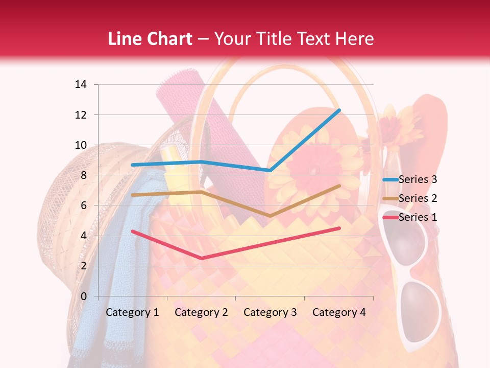 Hat Pool Tourism PowerPoint Template