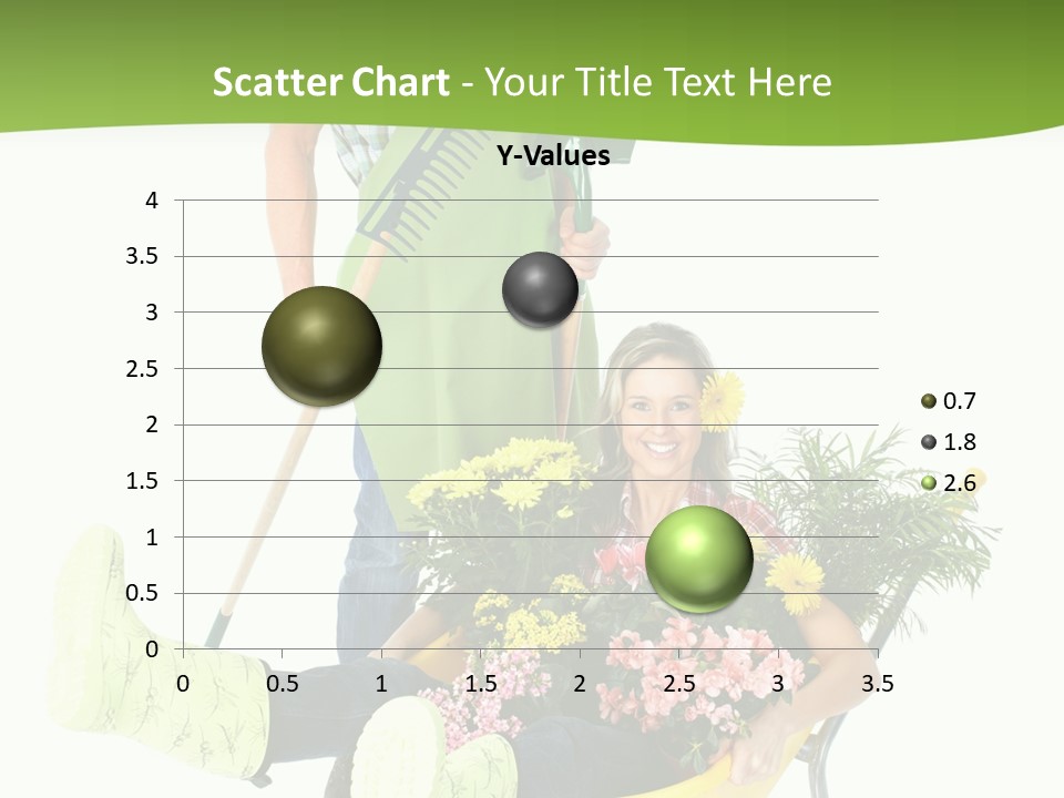 Wheelbarrow People Natural PowerPoint Template