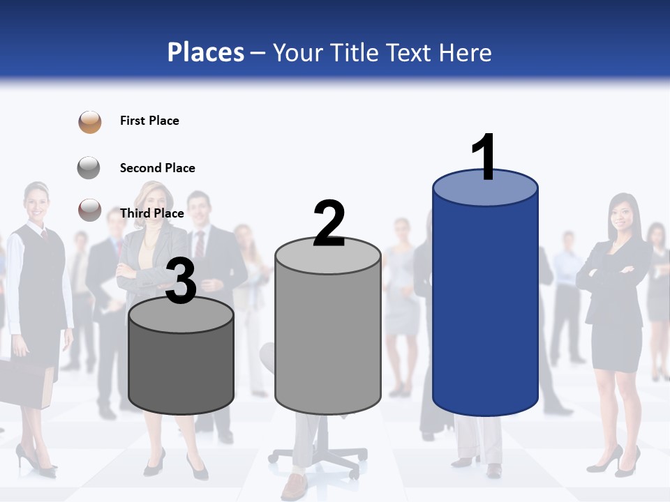 Manager Team Large PowerPoint Template