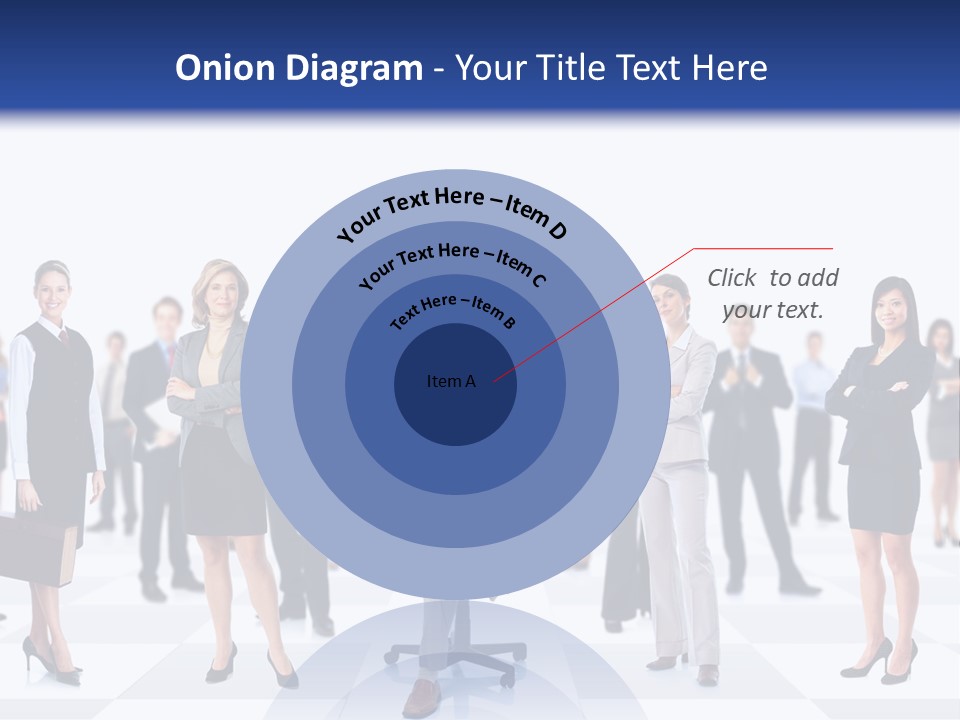 Manager Team Large PowerPoint Template