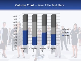 Manager Team Large PowerPoint Template