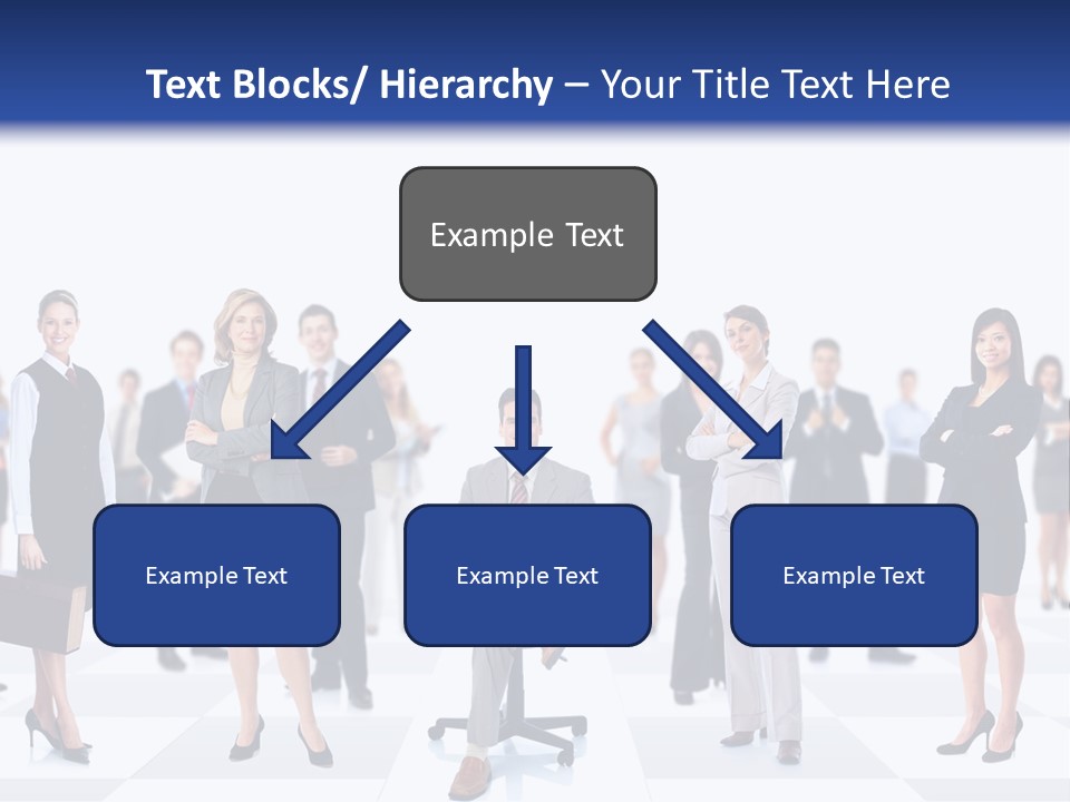 Manager Team Large PowerPoint Template