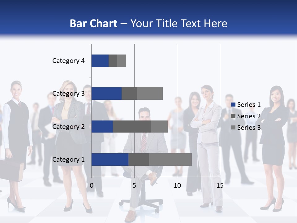 Manager Team Large PowerPoint Template