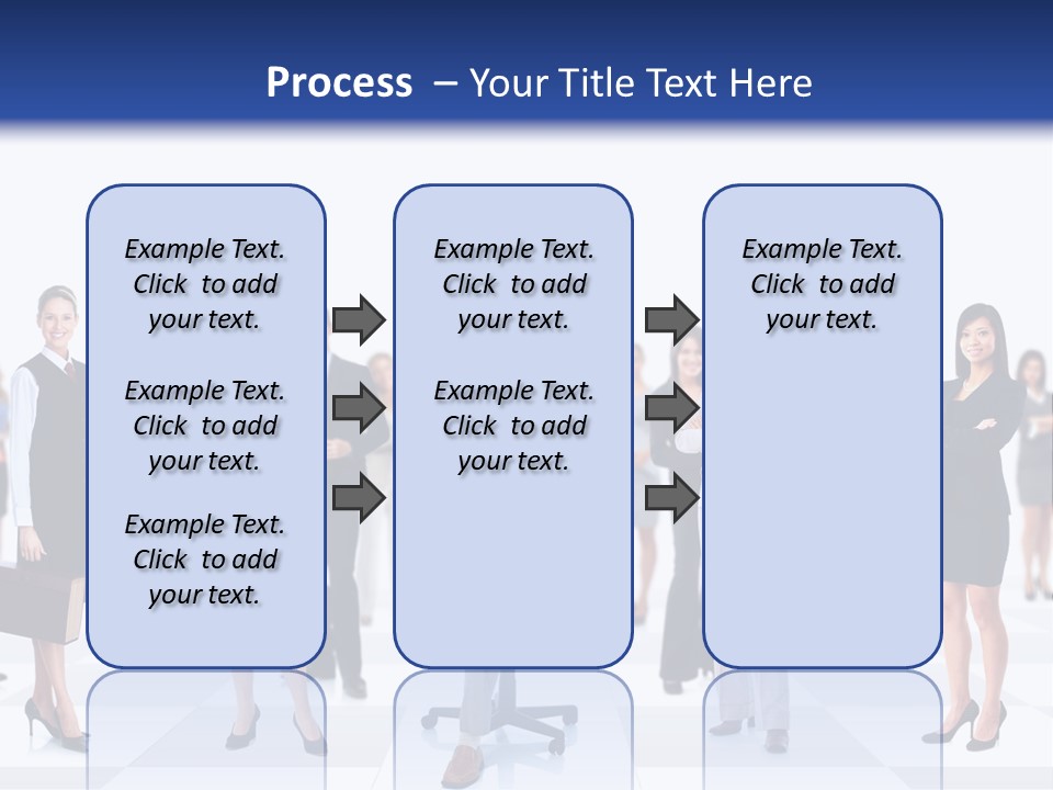 Manager Team Large PowerPoint Template