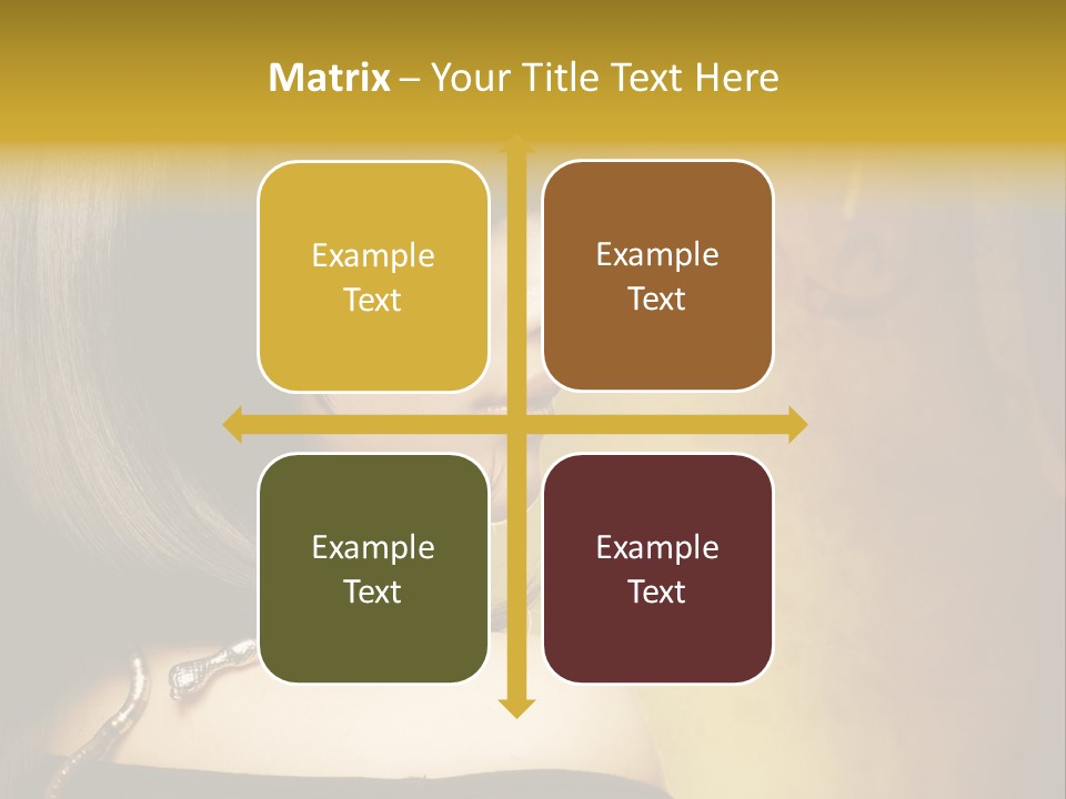 White Young Stylish PowerPoint Template