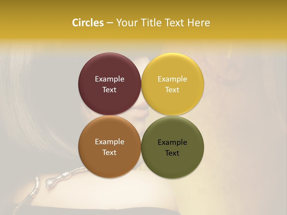 White Young Stylish PowerPoint Template