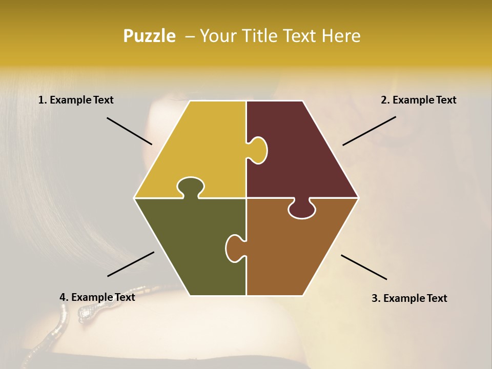 White Young Stylish PowerPoint Template