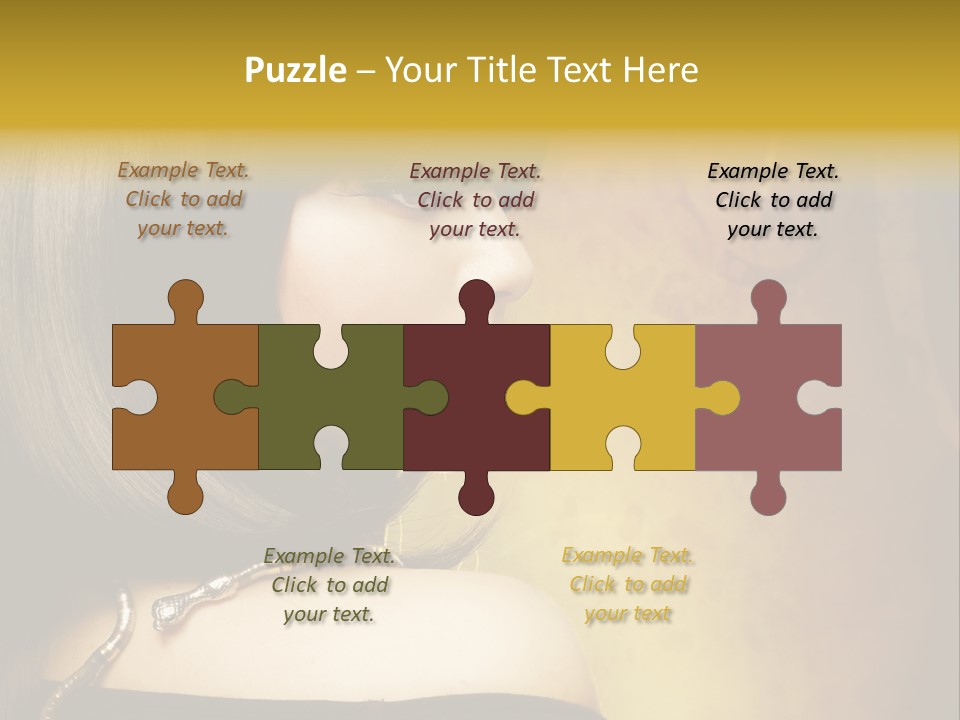 White Young Stylish PowerPoint Template