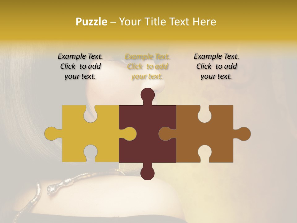 White Young Stylish PowerPoint Template