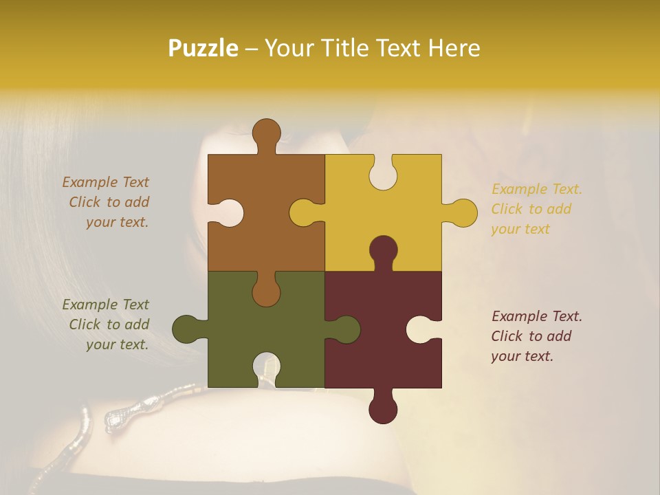 White Young Stylish PowerPoint Template