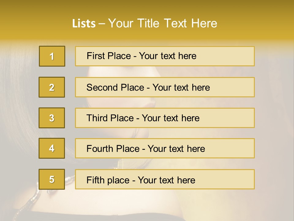 White Young Stylish PowerPoint Template