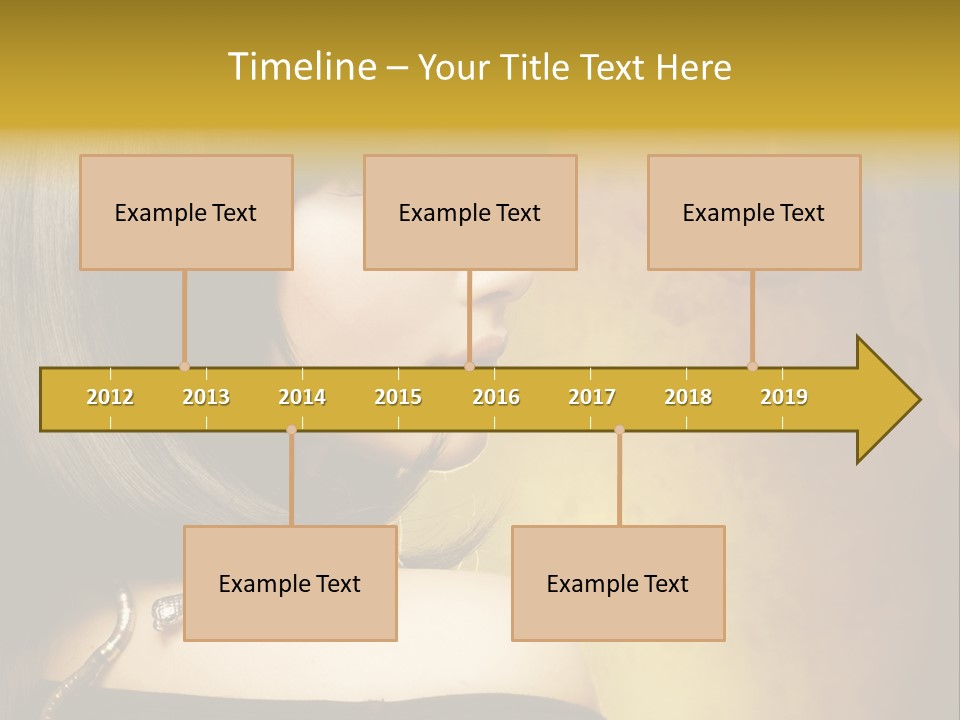 White Young Stylish PowerPoint Template
