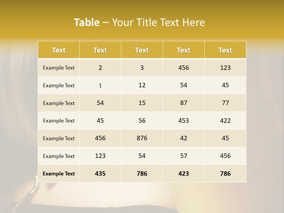 White Young Stylish PowerPoint Template