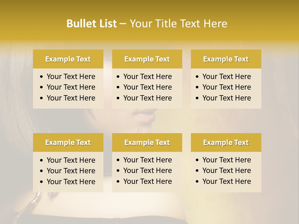 White Young Stylish PowerPoint Template