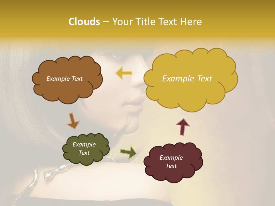 White Young Stylish PowerPoint Template