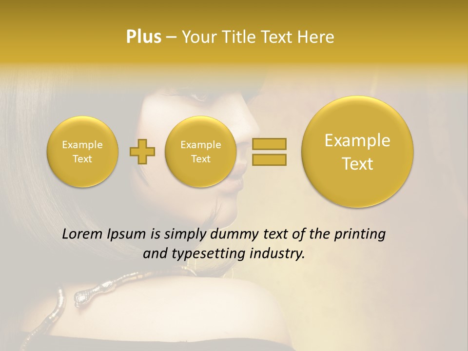White Young Stylish PowerPoint Template