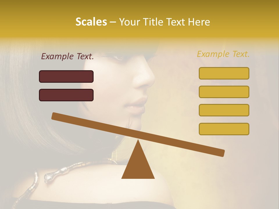 White Young Stylish PowerPoint Template