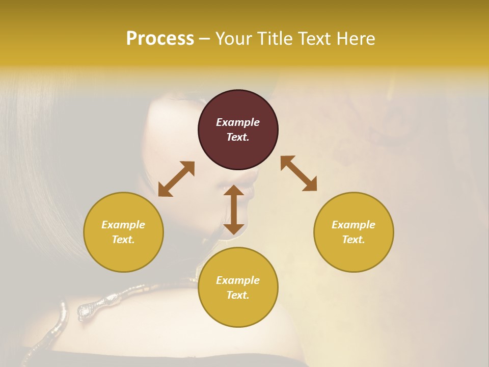 White Young Stylish PowerPoint Template