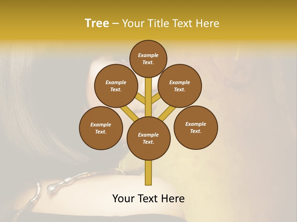 White Young Stylish PowerPoint Template