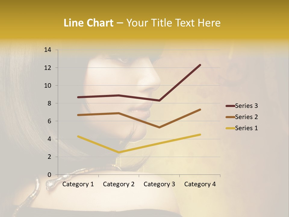 White Young Stylish PowerPoint Template