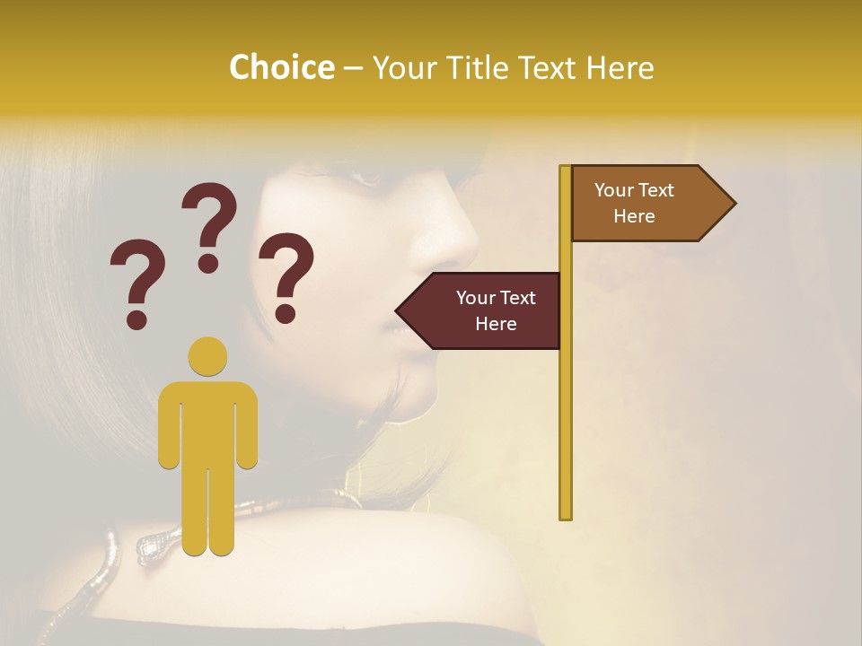 White Young Stylish PowerPoint Template