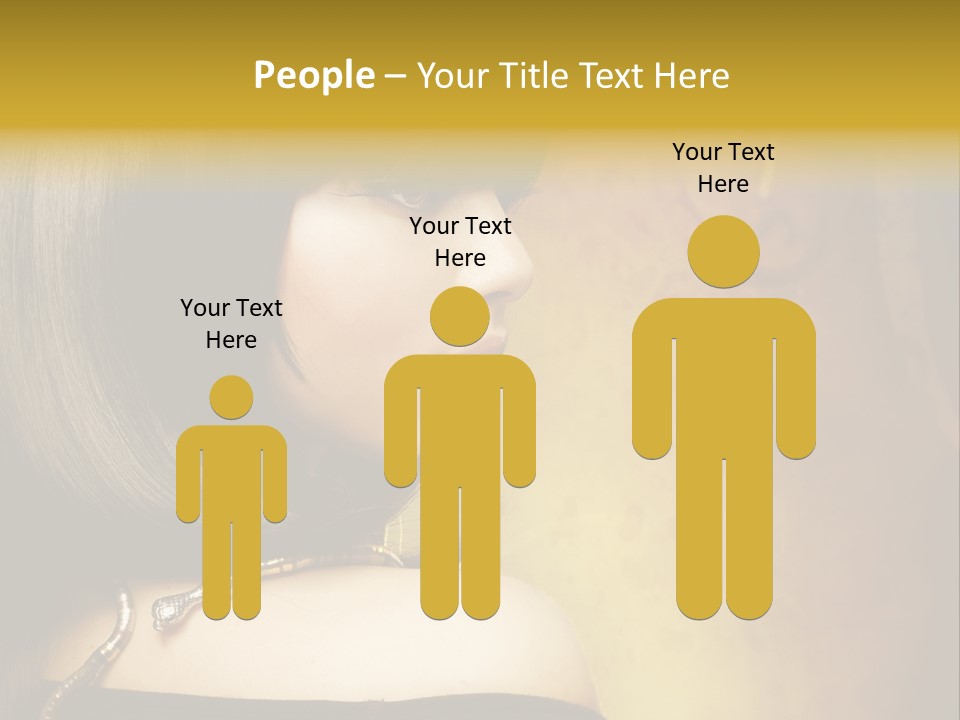 White Young Stylish PowerPoint Template