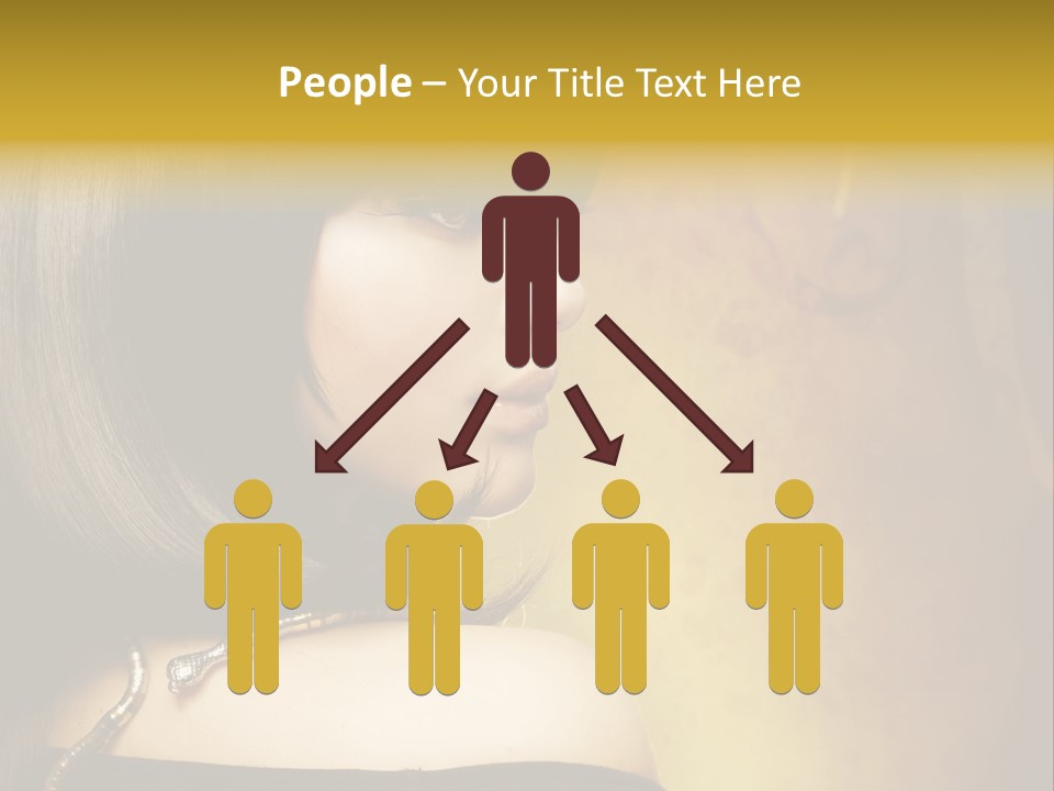 White Young Stylish PowerPoint Template