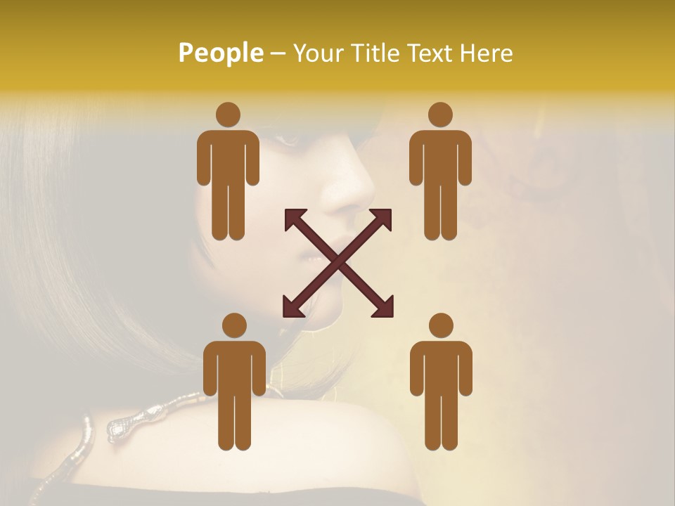 White Young Stylish PowerPoint Template