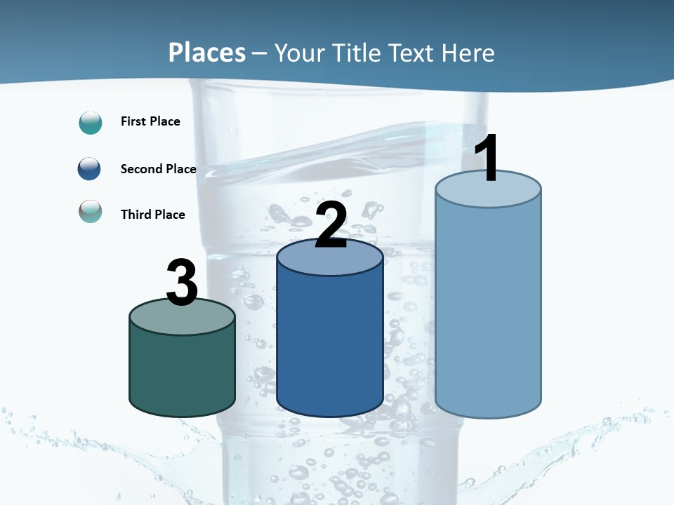Thirst Glass Water PowerPoint Template