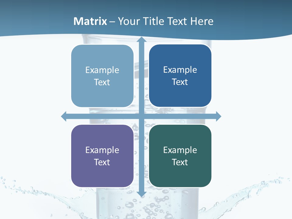 Thirst Glass Water PowerPoint Template