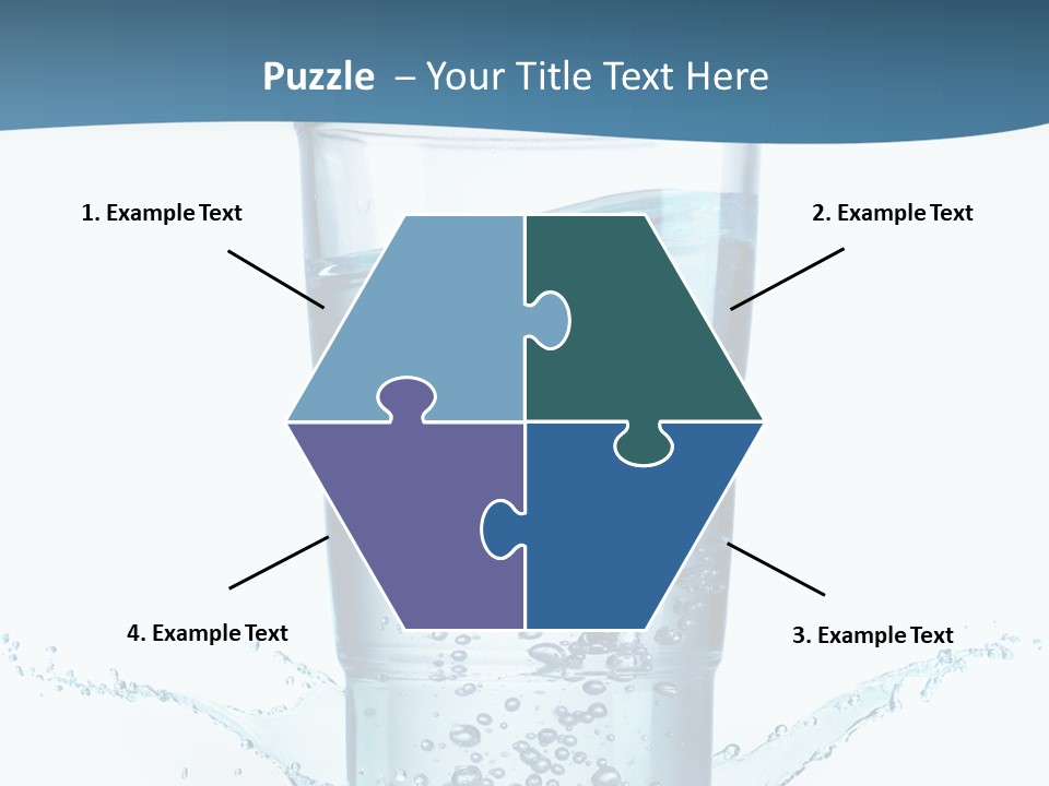 Thirst Glass Water PowerPoint Template