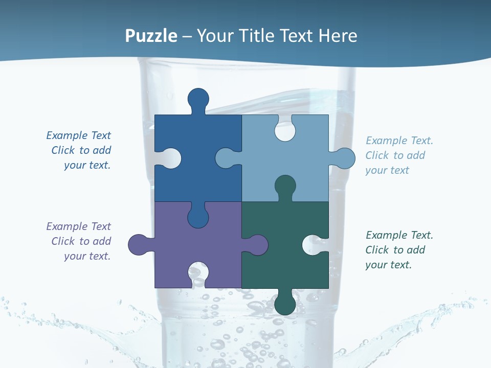 Thirst Glass Water PowerPoint Template