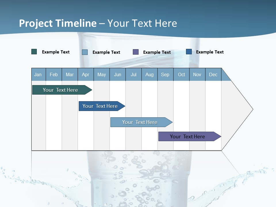 Thirst Glass Water PowerPoint Template
