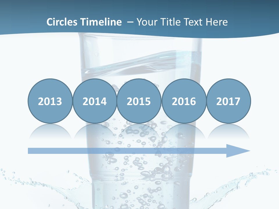Thirst Glass Water PowerPoint Template